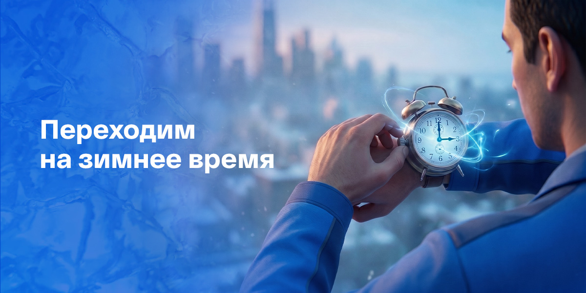 Переход на зимнее время